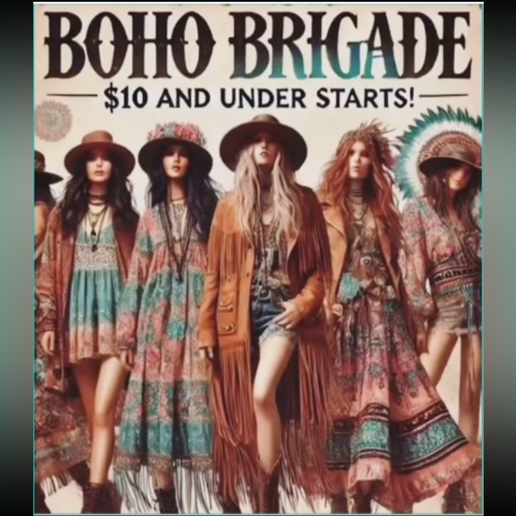 THE Boho Brigade DECEMBER 3rd The Winter Edition ✌🏽🎁✌🏽 - Picture 2 of 11